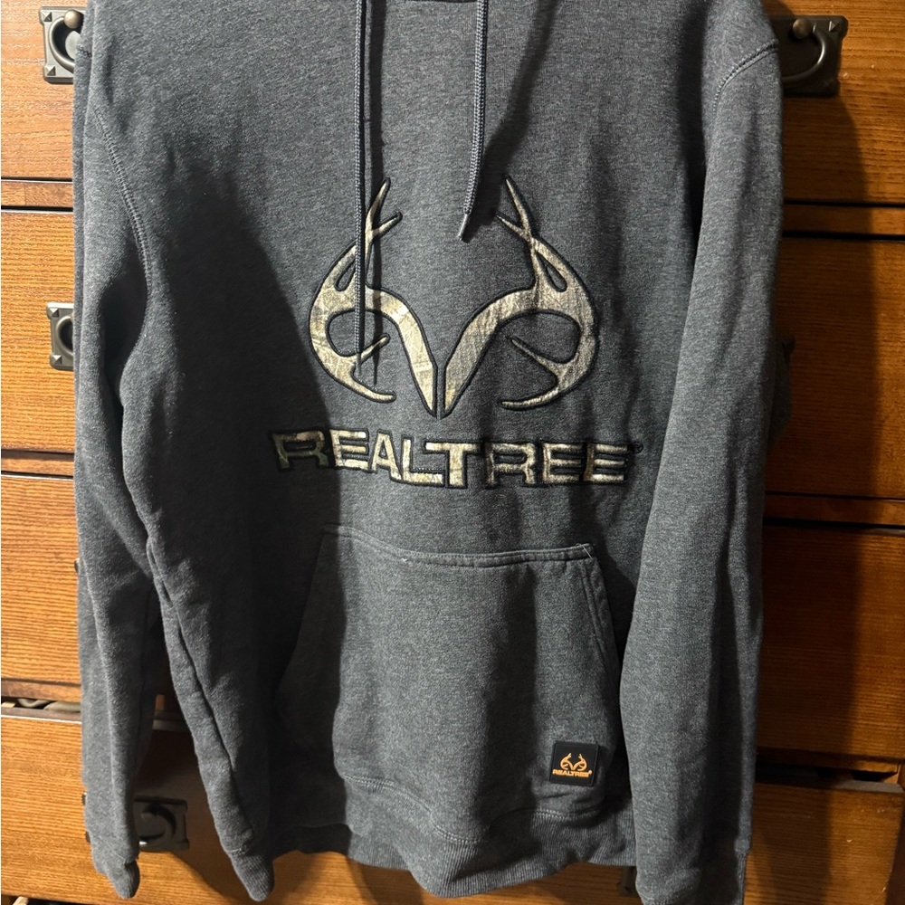 Realtree Charcoal Men's Hoodie